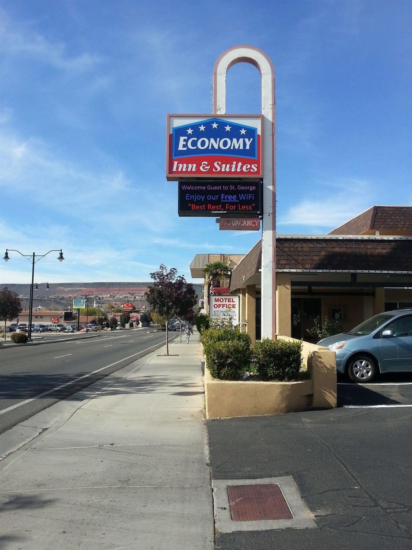 Economy Inn & Suites St. George Dış mekan fotoğraf